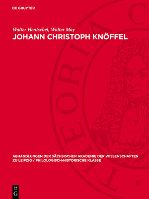 cover image of Johann Christoph Knöffel
